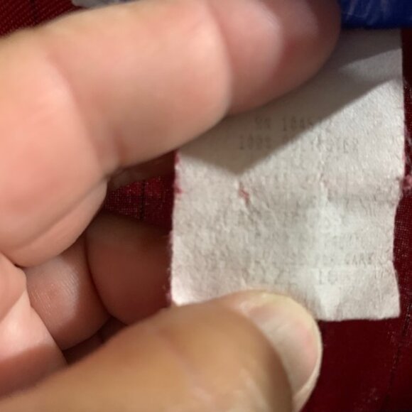 Red and Black Pinstripe Jacket - Picture 3 of 5